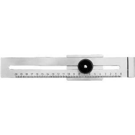 Trusquin à tracer de précision, Plage de mesure : 300 mm