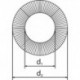 Rondelles Nord-Lock  revetement zingué.NL 6  20St.