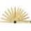 Jauge d'Épais. : de précision, anti-magnétique, Plage de mesure : 0,05-1,00 mm (augmentant de 0,05 mm), Nombre de lames 20, Long. de la lame 100 mm