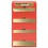 Jeu de feuilles métalliques, laiton, Dimensions : 150 x 1200 mm