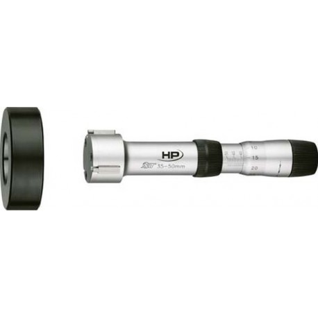 Micromètre d'intérieur à 3 points XTA, Plage de mesure : 80,0-100,0 mm, Profondeur de mesure 100 mm, Ø du tambour de mesure 27 mm, Précision : 0,004 mm