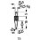Touche de mesure acier type 15/0,5mm KÄFER 1 PCS