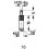 Touche de mesure acier type 16/16,0mm KÄFER 1 PCS