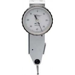 Comparateur à palpeur orientable, Käfer, Ø de la bague extérieure : 32 mm, Lecture 0,010 mm, Plage de mesure 0,5 mm, Graduation du cadran : 0-25-0