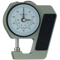 Contrôleur d'Épaisseur : de poche, Plage de mesure : 0-10 mm, Profondeur d'étrier 18 mm, Lecture 0,01 mm, Type : J 15
