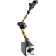 Support magnétique pour comparateur, Long. du bras : 140/110 mm, Socle magnétique de L x l x H 60 x 50 x 55 mm, Force de maintien 800 N