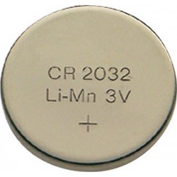 Pile de rechange pour les instruments de mesure numériques, Type : CR 2032, Modèle 3 V, lithium