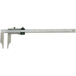 Pied à coulisse d'atelier sans pointes, à pattes de mesure extra-longues, Plage de mesure : 1000 mm, Long. des becs 300 mm