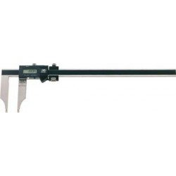 DIGI-MET® sans pointes et réglage fin, Plage de mesure : 500 mm, Long. des becs 125 mm, Épaulement calibre de perçage 20 mm, Lecture : 0,01/0,0005 mm/inch