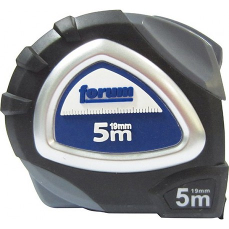 Mètre-ruban de poche, plastique, Long. : 5 m, Larg. : du ruban 19 mm