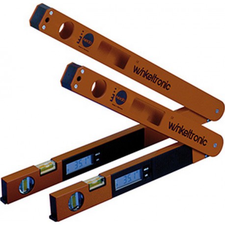 Lecteur d'angle numérique Winkeltronic, Plage de mesure : 0-352 °, Long. des branches 450 mm