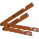 Lecteur d'angle Winkelfix, Modèle : Mini, Long. des branches 430 mm, Pointe de compas non