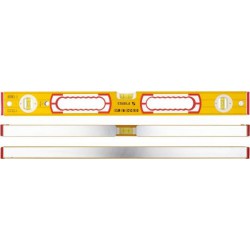 Niveau à bulle avec deux surfaces de mesure fraisées, Long. : 120 cm