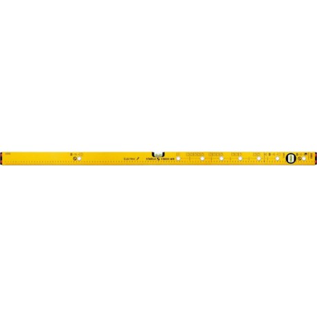 Niveau à bulle pour électriciens, Long. : 120 cm