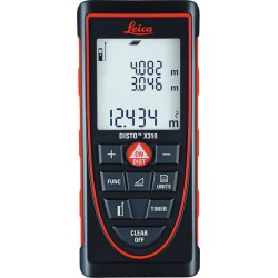 Télémètre laser DISTO(TM), Plage de mesure : 0,05-80 m, Précision de mesure ±1,0 mm, Mémoire de valeurs mesurées : 20, Protection : IP 65