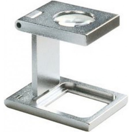 Compte-fils de précision, Grossissement : 10 fois, Découpe 15 x 15 mm
