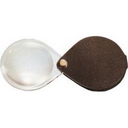 Loupe pliante classic, Grossissement : 3,5 fois, Ø de la lentille 50 mm