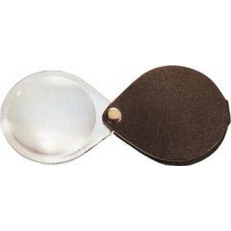 Loupe pliante classic, Grossissement : 3,5 fois, Ø de la lentille 50 mm