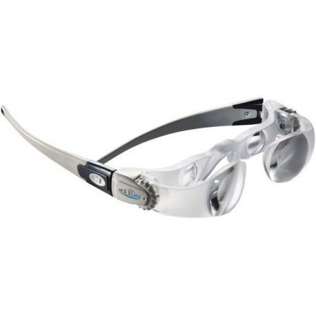 Lunettes loupe Max Detail, Grossissement : 2 fois, Distance de travail à partir de l'oeil 400 mm, Poids 49 g