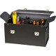 Trousse à outils en cuir de boeuf, dimensions intérieures 370 x 110 x 260 mm, Dimensions intérieures : 370 x 110 x 260 mm, Volume environ 17 l