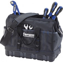 Trousse à outils en nylon avec fermeture à glissière, Dimensions intérieures : 400 x 250 x 320 mm, Volume environ 28 l, Poids 2285 g