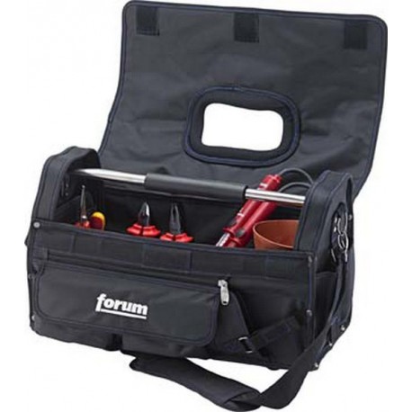 Trousse à outils en nylon avec fermeture à scratchs, Dimensions intérieures : 480 x 220 x 285 mm, Volume environ 30 l, Poids 2800 g