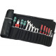 Pochette à outils à enrouler BASIC, Dimensions extérieures : 660 x 315 mm, Nombre de poches d'insertion 15, Poids 300 g