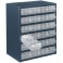 Magasin à tiroirs Série 250, Dimensions : 435 x 357 x 255 mm, Dimensions des tiroirs 58 x 80 x 239 mm, Nombre de tiroirs 24