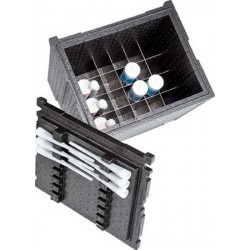 Accessoires pour la mallette à outils, Désignation : Insert thermique, pour modèle 374, Dimensions 405 x 315 x 365 mm, Nombre de godets : -, Poids : 700 g