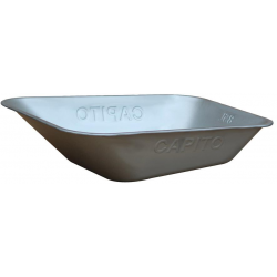 Bac 85l pour brouette Carry Galva , 1mm