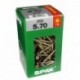 Lot de 200 vis acier tęte fraisée torx SPAX, Diam.5 mm x L.70 mm