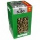 Lot de 300 vis acier tęte fraisée torx SPAX, Diam.5 mm x L.50 mm