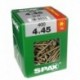 Lot de 400 vis acier tęte fraisée torx SPAX, Diam.4 mm x L.45 mm