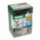 Lot de 12 vis connect cloture inox tęte fraisée bombée torx SPAX, Diam.7 mm x L.35 mm