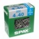 Lot de 200 vis inox tęte fraisée torx SPAX, Diam.4 mm x L.40 mm