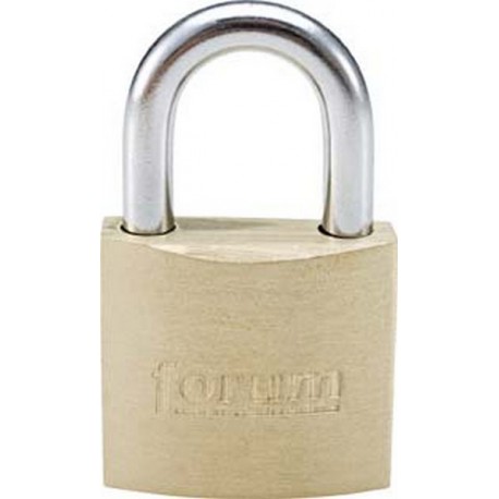 Cadenas en laiton, Taille : 40, Epaisseur de l'étrier 6 mm, Hauteur intérieure de l'étrier 22 mm