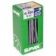 Lot de 24 vis acier tęte cylindrique SPAX, Diam.6 mm x L.120 mm