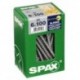 Lot de 20 vis acier tęte cylindrique SPAX, Diam.6 mm x L.140 mm