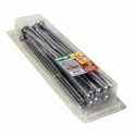 Lot de 20 vis acier tęte fraisée bombée torx SPAX, Diam.6 mm x L.180 mm