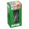 Lot de 24 vis acier tęte fraisée bombée torx SPAX, Diam.6 mm x L.120 mm