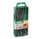 Lot de 8 vis acier tęte fraisée bombée torx SPAX, Diam.6 mm x L.120 mm