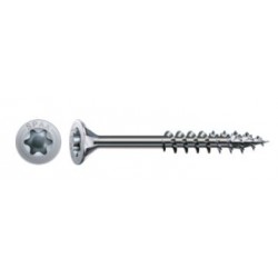 Lot de 75 vis acier tête autofraisée plate SPAX, Diam.5 mm x L.120 mm