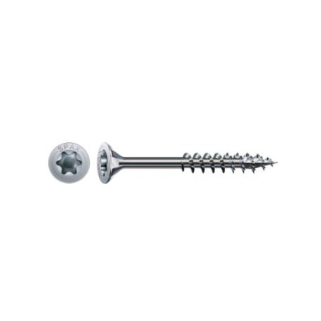 Lot de 75 vis acier tête autofraisée plate SPAX, Diam.5 mm x L.120 mm