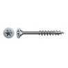 Lot de 100 vis acier tęte fraisée torx SPAX, Diam.6 mm x L.80 mm