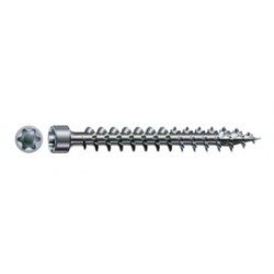 Lot de 30 vis acier tête cylindrique SPAX, Diam.6 mm x L.100 mm