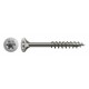 Lot de 10 vis inox tête fraisée torx SPAX, Diam.6 mm x L.100 mm