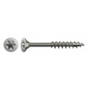 Lot de 10 vis inox tęte fraisée torx SPAX, Diam.6 mm x L.100 mm