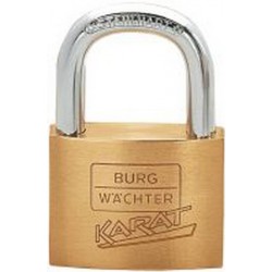 Cadenas en laiton Karat, Taille : 40, Epaisseur de l'étrier 6 mm, Hauteur intérieure de l'étrier 23,5 mm
