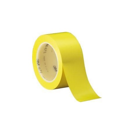 Ruban adhésif PVC souple 471 F jaune 25mm x 33m 3M (Par 36)
