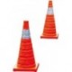 Cône de signalisation pliable 610mm